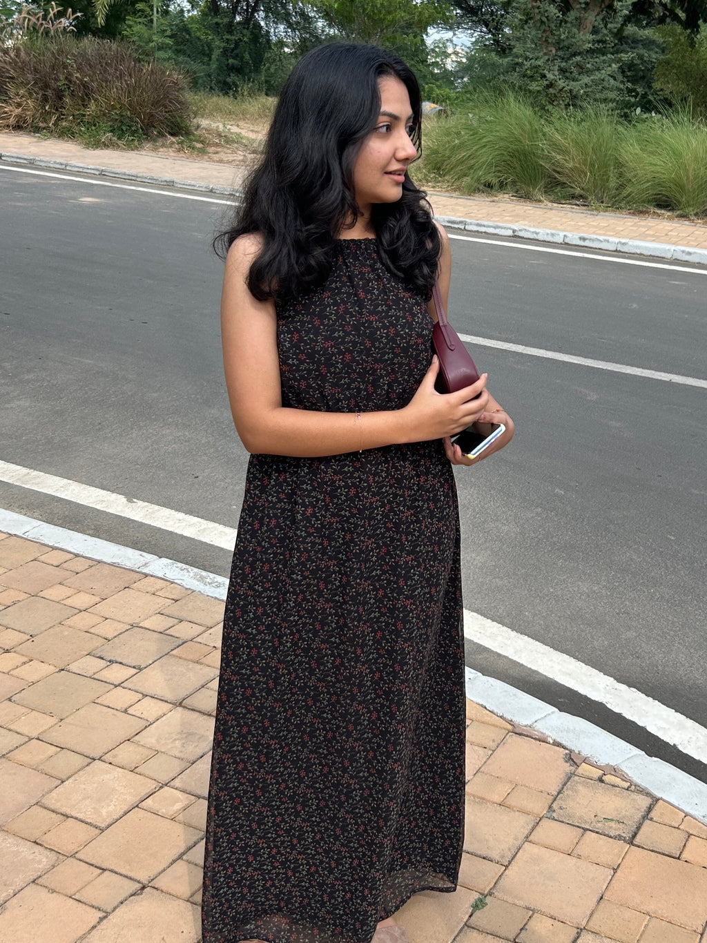 Onyx Bloom Dress