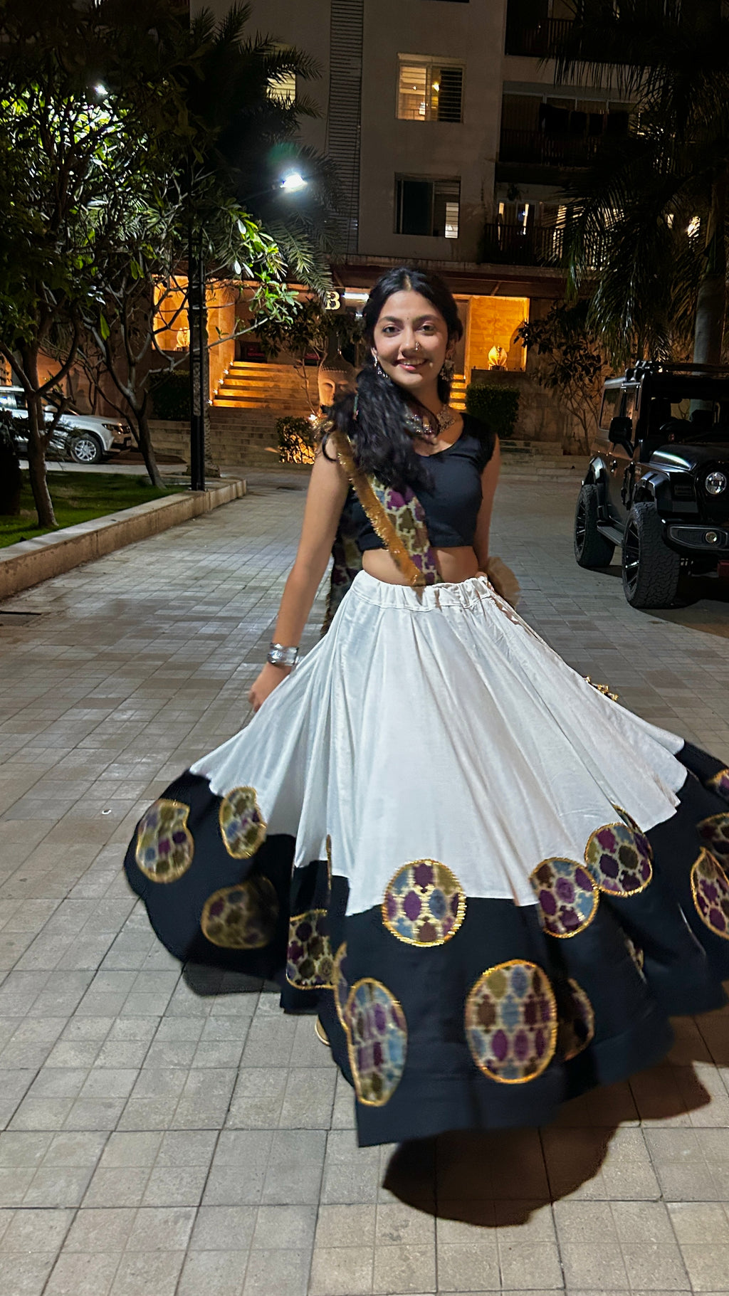Ebony Flare Lehenga Choli