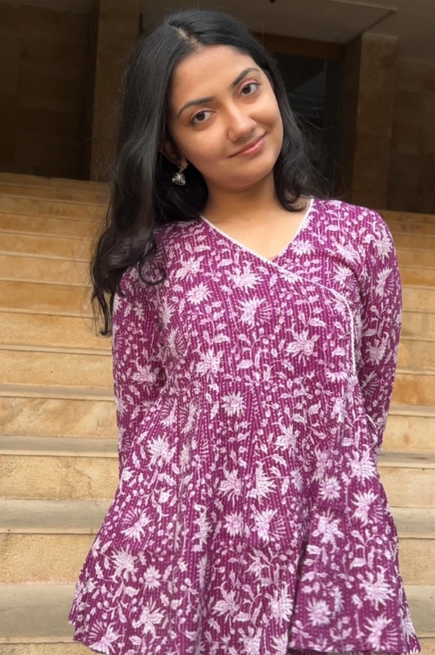 Plum Meadow Kurti