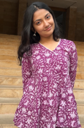 Plum Meadow Kurti